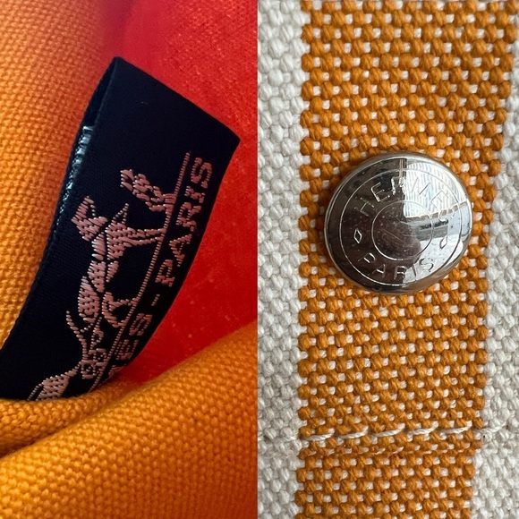 Hermes Canvas Tote Bag - Picture 11 of 11